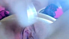 Webcam Blonde Close up Squirt Orgasm