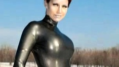 Latex outdoor sex