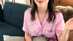 Brunette Solo Webcam Masturbation